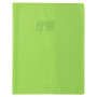 Protègecahier Grain Losange 18/100ème 24x32 vert clair + porte étiquette