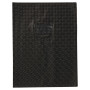 Protègecahier Grain Losange 18/100ème 24x32 noir + porte étiquette
