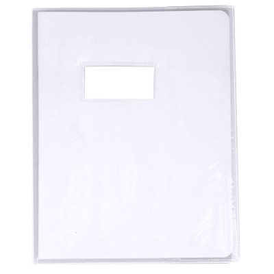Protègecahier Cristal 12/100ème 17x22 transparent incolore