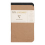 Nomaddict (Age Bag) DUO set de 2 carnets piqués 7,5x12cm 48p 5x5 coloris assorti