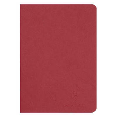 Nomaddict (Age Bag) carnet piqué 14,8x21cm 96p uni rouge