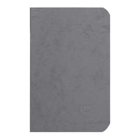 Nomaddict (Age Bag) carnet piqué 9x14cm 96p ligné gris