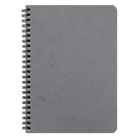 Nomaddict (Age Bag) carnet reliure intégrale 14,8x21cm 100p 5x5 gris