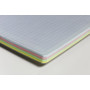 Cahier reliure intégrale 22,5x29,7cm 240p Q.5x5 cadré 60p x 4 teintes papier per