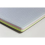 Cahier reliure intégrale 22,5x29,7cm 240p Q.5x5 cadré 60p x 4 teintes papier per