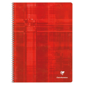 Cahier reliure intégrale 24x32cm 180p Q.5x5
