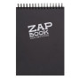 Zap Book bloc R.I. en tête A4 160 feuilles 80g Noir