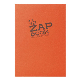 1/2 Zap Book collé A5 80 feuilles 80g