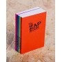 1/2 Zap Book collé A6 80 feuilles 80g