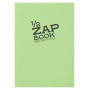 1/2 Zap Book collé A5 80 feuilles 80g