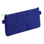 * TEXTILE Trousse plate 22x11cm, 4 couleurs assorties