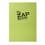 1/2 Zap Book collé A5 80 feuilles 80g