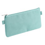 * TEXTILE Trousse plate 22x11cm, 4 couleurs assorties