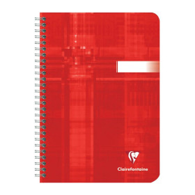 Carnet reliure intégrale 14,8x21cm 180p ligné