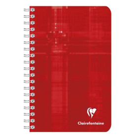 Carnet reliure intégrale 11x17cm 180p Q.5x5