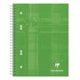 Cahier reliure intégrale 16x21cm 160p ligné perfo. 6 trous