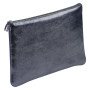 CUIRISÉ Trousse cuir Plate 11x22cm Pétrole