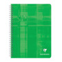 Cahier reliure intégrale 17x22cm 100p ligné + marge