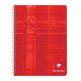 Cahier reliure intégrale 17x22cm 100p Q.4x4
