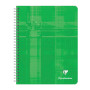 Cahier reliure intégrale 16,5x21cm 180p ligné + marge