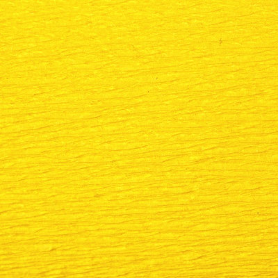 PAPIER CRÉPON 40%, Paquet de 10 feuilles, 2,00x0,50m, Jaune citron