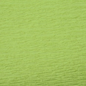 PAPIER CRÉPON 40%, Paquet de 10 feuilles, 2,00x0,50m, Vert pomme