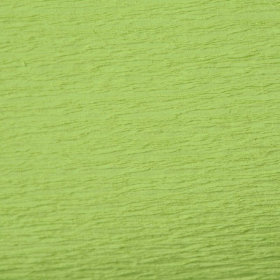 PAPIER CRÉPON 40%, Paquet de 10 feuilles, 2,00x0,50m, Vert pomme