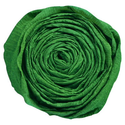 PAPIER CRÉPON 40%, Paquet de 10 feuilles, 2,00x0,50m, Vert empire