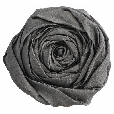 PAPIER CRÉPON 60%, Paquet de 10 feuilles, 2,50x0,50m, Gris
