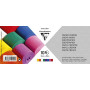 CRÉPON IGNIFUGÉ, 10 bandes, 5cmx10m, Assortiment mixte