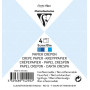 CRÉPON IGNIFUGÉ, 4 bandes, 5cmx10m, Assortiment bleu