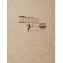 Flying Spirit Carnet Cousu kraft 16x21cm 120p Ivoire 90g