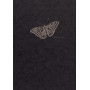 Flying Spirit  Bloc couverture enveloppante noir 16x21cm 100p Ivoire 90g