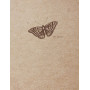 Flying Spirit Carnet cousu A6 Ivoire100p kraft feuilles