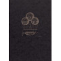 Flying Spirit  Bloc couverture enveloppante noir 16x21cm 100p Ivoire 90g