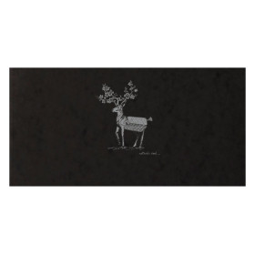 Flying Spirit Carnet cousu noir 10,5x21cm 100p Ivoire 90g