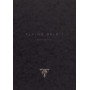 Flying Spirit  Bloc couverture enveloppante noir 16x21cm 100p Ivoire 90g