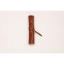 Trousse Brun glacé Flying Spirit ronde en rouleau 32,7x25cm Cuire d'agneau