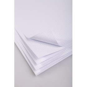 Rame Bristol blanc 50x65cm 25 feuilles 205g 5x5