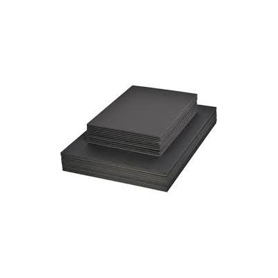 Carton Mousse A4 30F 3mm noir