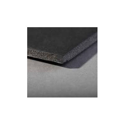 Carton Mousse 50x65cm 5F 5mm noir