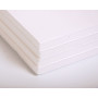 Carton Mousse 50x65cm 4F 10mm blanc
