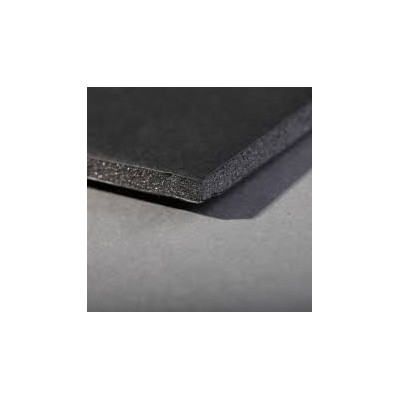 Carton Mousse 100x140cm 6F 3mm noir