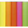 PAPIER AFFICHE FLUO, Paquet de 25 feuilles, 60x80cm, 90g, Jaune citron