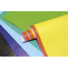 PAPIER AFFICHE PEINTE, Paquet de 50 feuilles, 60x80cm, 80g, Assortiment