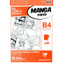 Etui Manga Manga Paper Planches B4 40F 200g papier uni