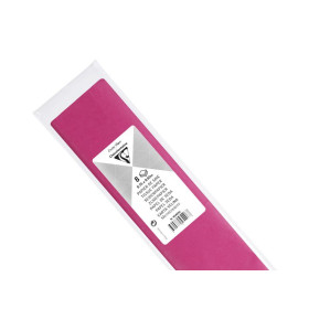 PAPIER DE SOIE, Sachet de 8 feuilles pliées, 50x75cm, 18g, Cyclamen
