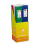 PAPIER CRÉPON MÉTALLISÉ, Présentoir de 30 sachets, 2,50x0,50m, 72g, Assortiment