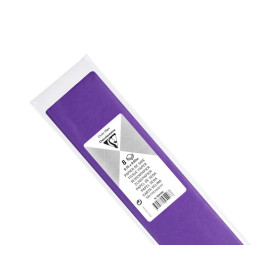 PAPIER DE SOIE, Sachet de 8 feuilles pliées, 50x75cm, 18g, Mauve