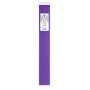 PAPIER DE SOIE, Sachet de 8 feuilles pliées, 50x75cm, 18g, Mauve